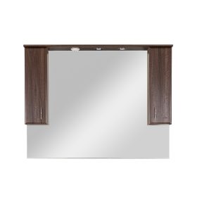 Bianco 130 fürdőszoba bútor felsőszekrény Aida dió