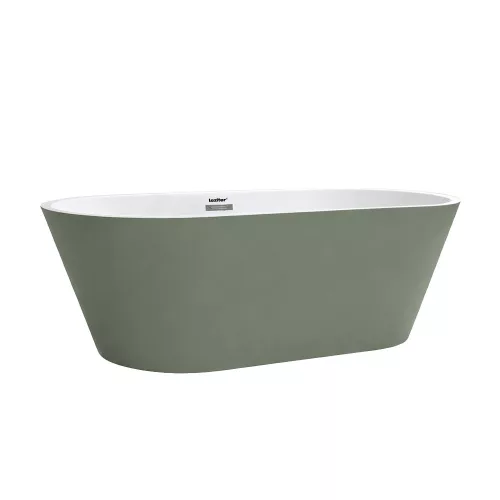 Noa szabadon álló fürdőkád olívazöld