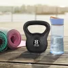 Kettlebell 8 kg fekete