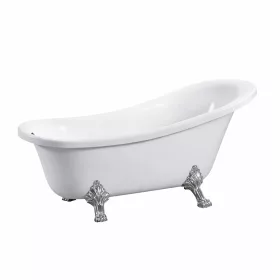 Clark szabadon álló fürdőkád fém lábakkal