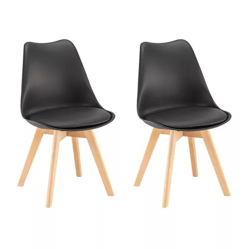 Silla étkezőszék 2 db fekete színben