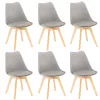 Silla étkezőszék 6 db szürke színben
