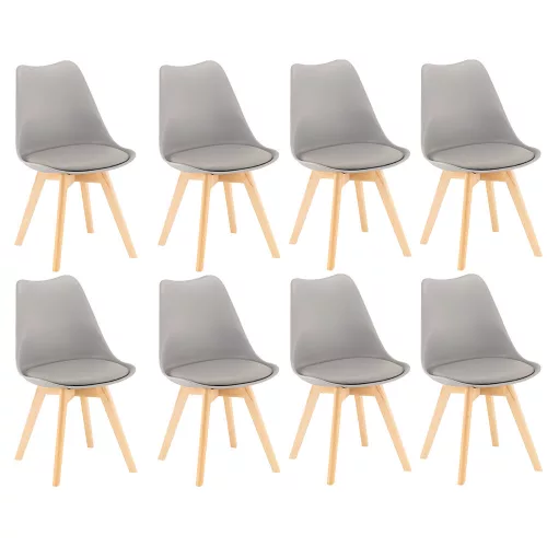 Silla étkezőszék 8 db szürke színben