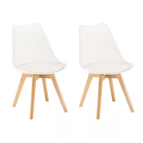 Silla étkezőszék 2 db fehér színben