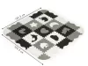 Habszivacs puzzle szőnyeg kerítéssel 25 darabos