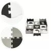 Habszivacs puzzle szőnyeg kerítéssel 25 darabos