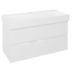 FILENA mosdótartó szekrény, 95x51,5x43cm, fehér