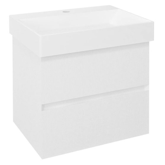 FILENA mosdótartó szekrény, 57x51,5x43cm, fehér