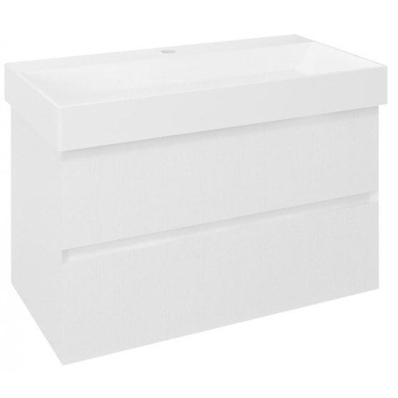 FILENA mosdótartó szekrény, 82x51,5x43cm, fehér