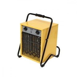 Hordozható ventilátoros fűtőtest, 9000 W, IPX4