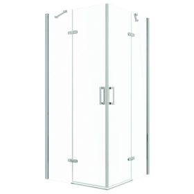 Flow Chrome szögletes nyílóajtós zuhanykabin 80 cm