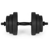 Állítható súlyzók 2x10 kg-os súlyzó készlet 20 kg-os rúddal együtt