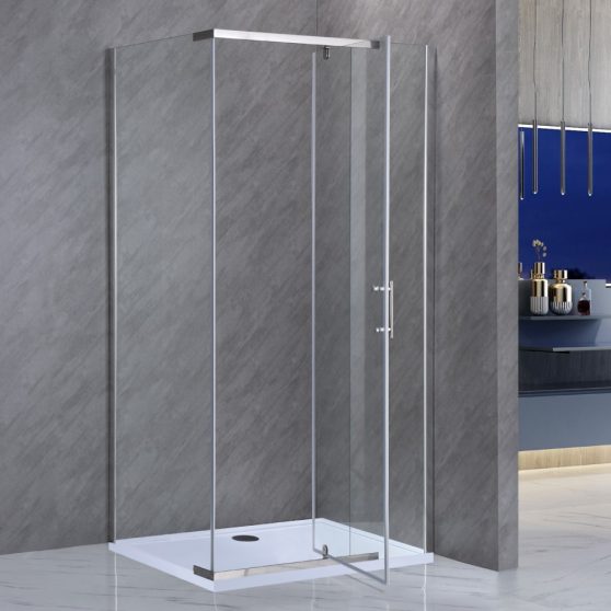 Galatro 90x90 cm szögletes zuhanykabin zuhanytálca nélkül