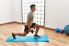 Állítható súlyzók 2x10 kg-os súlyzószett 20 kg-os rúd