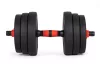Állítható súlyzók 2x20 kg-os súlyzó szett 40 kg-os rúd