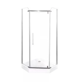 Glasgow szögletes nyílóajtós zuhanykabin