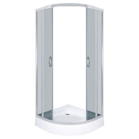 Intro 90 íves zuhanykabin XN tálcával