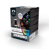 Heylight okos fényfüzér, 120 RGB LED, fekete kábel, 12 méter
