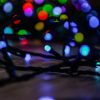 Heylight okos fényfüzér, 160 RGB LED, fekete kábel, 16 méter