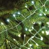 Dekortrend Tündérfény girland, ezüst kábel, 700 led, hideg fehér