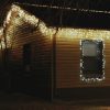 Kontakt LED jégcsapfüzér, hideg fehér színben 197