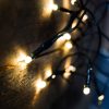 LED meleg fehér fényfüzér karácsonyfára 40
