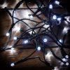 LED hideg fehér fényfüzér karácsonyfára 40