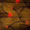 LED piros fényfüzér karácsonyfára 40