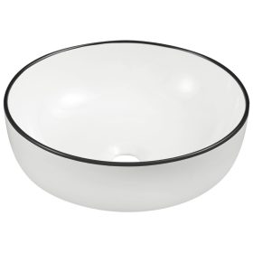 KR-98 WH/BL kerámia design mosdó