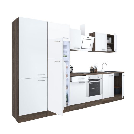 Yorki 330 konyhabútor alsó sütős, felülfagyasztós hűtős kivitelben