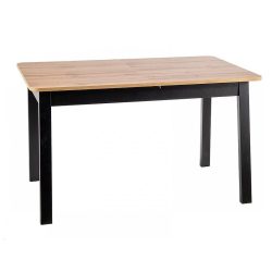 Bővíthető étkező asztal LBB178 artisan tölgy/ fekete