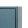Boxie 1 ajtós fali szekrény 40x40x37 cm petrol kék