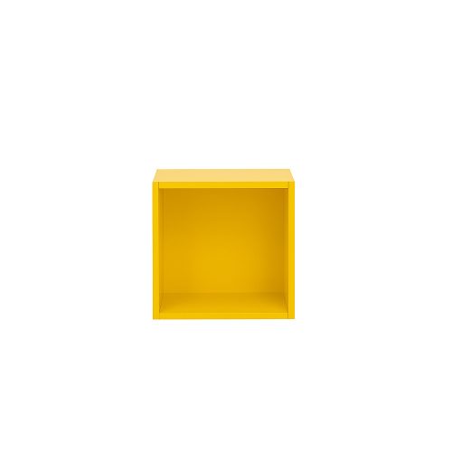 Boxie nyitott fali szekrény 40x40x27 cm sárga