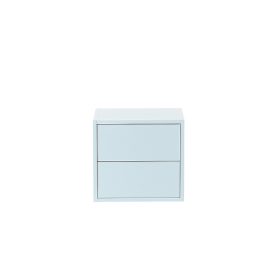 Boxie 2 fiókos fali szekrény 40x40x37 cm kék