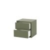 Boxie 2 fiókos fali szekrény 40x40x37 cm zöld