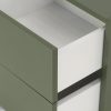 Boxie 2 fiókos fali szekrény 40x40x37 cm zöld