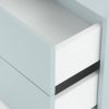 Boxie 2 fiókos fali szekrény 40x80x37 cm kék
