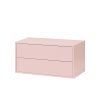 Boxie 2 fiókos fali szekrény 40x80x37 cm pink