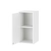 Boxie 1 ajtós fali szekrény 80x40x37 cm fehér