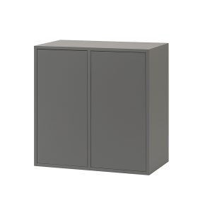 Boxie 2 ajtós fali szekrény 80x80x37 cm antracit