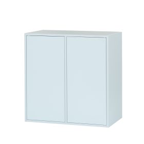 Boxie 2 ajtós fali szekrény 80x80x37 cm kék