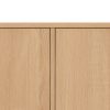 Boxie 2 ajtós fali szekrény 80x80x37 cm sonoma tölgy