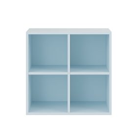 Boxie nyitott fali szekrény 80x80x37 cm kék