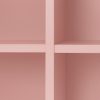 Boxie nyitott fali szekrény 80x80x37 cm pink