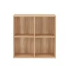 Boxie nyitott fali szekrény 80x80x37 cm sonoma tölgy