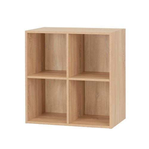 Boxie nyitott fali szekrény 80x80x37 cm sonoma tölgy