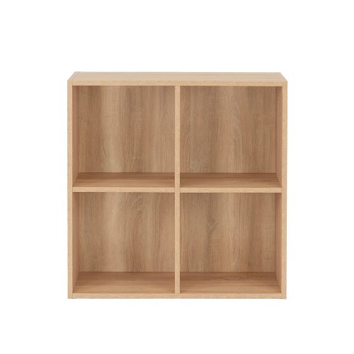 Boxie nyitott fali szekrény 80x80x37 cm sonoma tölgy