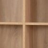 Boxie nyitott fali szekrény 80x80x37 cm sonoma tölgy