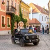 Elektromos autó Mercedes-Benz fekete
