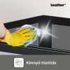 Clara 120 cm szögletes üveg étkezőasztal szürke